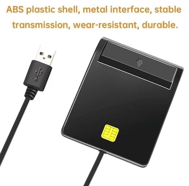 ZW-12 портативный считыватель карт ID Smart Card Reader USB Electronic DNI Reader for EMV IC DNIE Chip DNI Smart Card&nbsp; 6582-4 фото