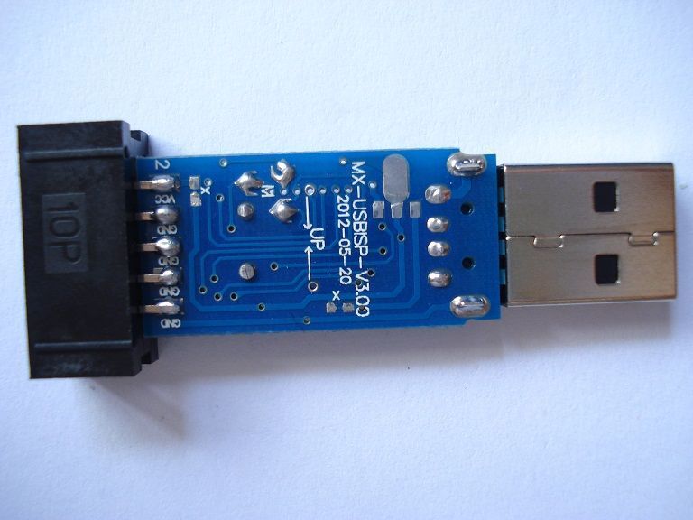 USB ISP AVR &mdash; внутрішньосхемний програматор для AVR мікроконтролерів фірми ATMEL USBasp 2501 фото