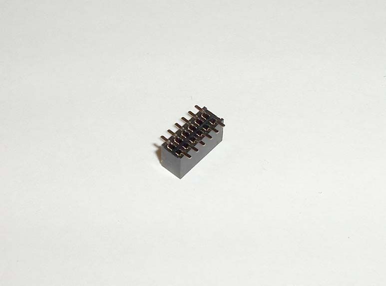 IDC PBS/PBD коннектор 1.27 mm 12 pin (2*6Р пин) угловой мама разъем сигнальный клемник контактор площадка пане 4686 фото
