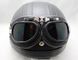 МОТО ОЧКИ ХРОМ RED BARON авиатор Aviator-Style Red Baron Motorcycle Riding Goggles Stainless Steel Frames Helm 423 фото 6