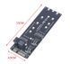 Адаптер Slimline SFF-8643 на M.2 U.2 Kit (NGFF M-Key) для NVMe PCIe та SATA SSD Адаптер є ідеальним рішенням для розширення можливостей зберігання даних на вашій материнській платі, що дозволяє підключати сучасні високошвидкісні твердотільні накопичувачі  8156 фото 2