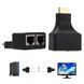 Адаптер удлинитель HDMI RJ45 Full HD 1080i 720p по витой паре UDP Cat 5e/6 (#2) 3473 фото 3