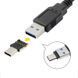 Перехідник USB micro (5 pin, тато) &mdash; USB (мама) OTG (конектор під роз'єм USB мама) 5565-2 фото 5