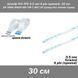 Шлейф FFC FPC 0.5 мм 6 pin -30 см- (ПРЯМОЙ) ZIF AWM 20624 60V VW-1 80C LIF провод flex гибкий подвод 5630-9 фото 1