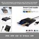 ZW-12 портативный считыватель карт ID Smart Card Reader USB Electronic DNI Reader for EMV IC DNIE Chip DNI Smart Card&nbsp; 6582-4 фото 1