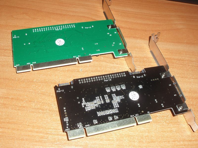 Контроллер PCI Raid (0, 1) IDE + SATA (Promise PDC20376, PDC20378) ATA133/100 160 фото