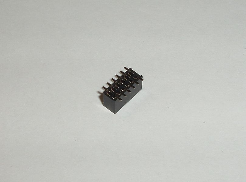 IDC PBS/PBD коннектор 1.27 mm 12 pin (2*6Р пин) угловой мама разъем сигнальный клемник контактор площадка пане 4686 фото