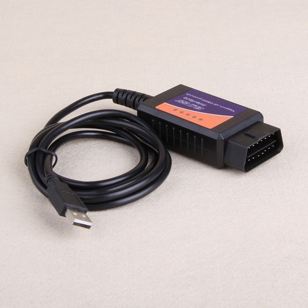 Адаптер OBD2 ELM327 v1.5 USB автосканер гаражний універсальний (діагностика своїми силами) ScanMaster OpenDiag 2373 фото