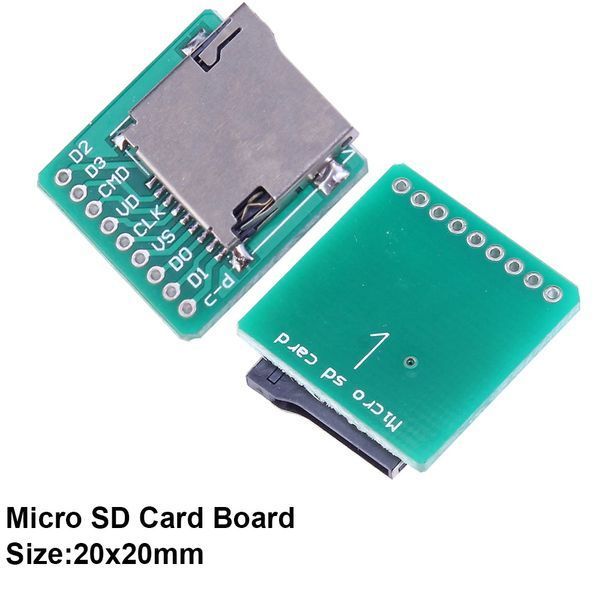 Картридер Arduino microSD (20*20 мм) Card модуль слот Reader ARM MCU 7228 фото