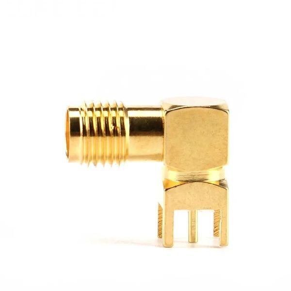 Конектор SMA female #2 прямий Thru Hole plug 5 контактний (див. розташування контактів!!! Конектор р 5004 фото