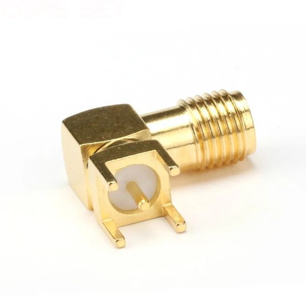 Конектор SMA female #2 прямий Thru Hole plug 5 контактний (див. розташування контактів!!! Конектор р 5004 фото