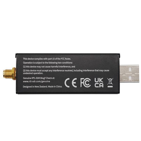 Радіоприймач RTL-SDR Blog V4 R828D RTL2832U (0.5...1.7 GHz) 1PPM TCXO SMA SDR #, HDSDR, SDR-radio, GQRX або S 7688 фото