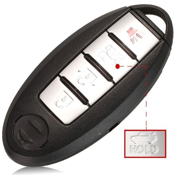 Смарт-карта ключ ID46 (PCF7953) 3+1 кнопки 315 Мгц NISSAN Altima Teana Maxima MURANO Infiniti G25, G35, G37 5646 фото