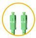 SC/APC-SC/APC патч-корд оптический одномод 9/125 G652D LSZH 1m Fiber Optic Jumper Cable FTTH 4961-2 фото 13