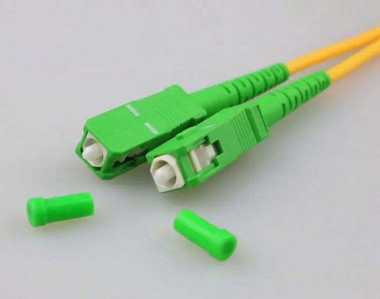 SC/APC-SC/APC патч-корд оптический одномод 9/125 G652D LSZH 1m Fiber Optic Jumper Cable FTTH 4961-2 фото