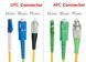 SC/APC-SC/APC патч-корд оптический одномод 9/125 G652D LSZH 1m Fiber Optic Jumper Cable FTTH 4961-2 фото 2