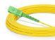SC/APC-SC/APC патч-корд оптический одномод 9/125 G652D LSZH 1m Fiber Optic Jumper Cable FTTH 4961-2 фото 12