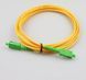 SC/APC-SC/APC патч-корд оптический одномод 9/125 G652D LSZH 1m Fiber Optic Jumper Cable FTTH 4961-2 фото 4