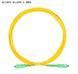 SC/APC-SC/APC патч-корд оптический одномод 9/125 G652D LSZH 1m Fiber Optic Jumper Cable FTTH 4961-2 фото 3