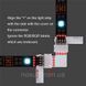 Об'єднувач конектор для LED стрічки УГЛОВИЙ RGB 5050-2835-3528 10 мм 4-конт роз'єм 6499 фото 4