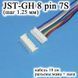 JST-GH-JST 8 pin 7S (крок 1.25 мм) роз'єм тато+мама кабель 10 см (Molex Picoblade iMAX B6 7.4v LiPo для балансувань) 6244 фото 1
