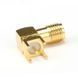 Конектор SMA female #2 прямий Thru Hole plug 5 контактний (див. розташування контактів!!! Конектор р 5004 фото 2