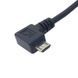 OTG кабель угловой micro USB (папа) - USB B (папа) подключение принтера сканера оборудования 0,6м 4999 фото 5