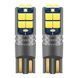 W5W T10 Lamp 168 194 LED Auto габарити 10smd 3030 (білий White 6000К 3W) лампа світлодіодна автомобільна Can Bus VW Nissan 7566 фото 4