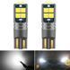 W5W T10 Lamp 168 194 LED Auto габарити 10smd 3030 (білий White 6000К 3W) лампа світлодіодна автомобільна Can Bus VW Nissan 7566 фото 2