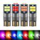 W5W T10 Lamp 168 194 LED Auto габарити 10smd 3030 (білий White 6000К 3W) лампа світлодіодна автомобільна Can Bus VW Nissan 7566 фото 8