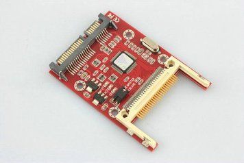 Адаптер 2.5, 3.5 SATA - CF (50 pin) memory card 0276 фото