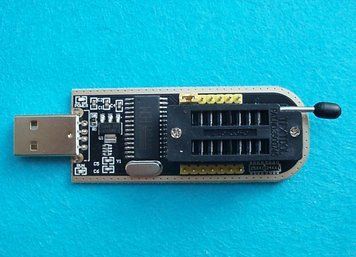 Программатор черный CH341A (24 25 Series) флэш-память EEPROM BIOS winbond&nbsp;USB firmaware восстановление прошивк 5117 фото