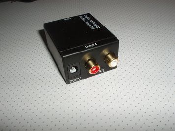 Конвертер Toslink - 2RCA аналог аудио питание 5В Аудио преобразователь переходник Coaxial тослинк Digital A 2905 фото