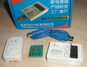 Программатор EZP2013 USB SPI (24 25 93 EEPROM 25 flash bios chip) 4528 фото