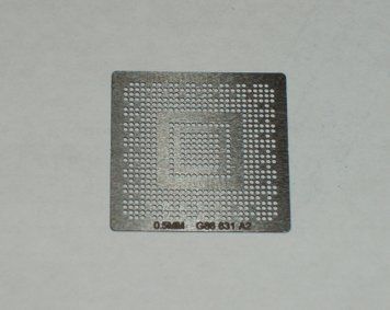 BGA шаблони Nvidia 0.5 mm G86-631-A2 трафарети для реболлу реболінг-набір відновлення паяння ремонт прямого 4217 фото