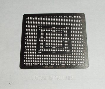 BGA шаблоны Nvidia 0.6 mm FX5700 трафареты для реболла реболинг набор восстановление пайка ремонт прямого нагр 4047 фото