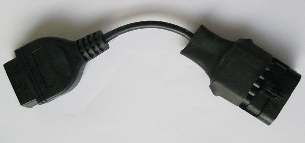 OBD2 колодка 16-пін (мама) + Opel 10 пін (тато) опіль перехідник для діагностики AUTOCOM DELPHI TCS MULTIDIAG 2091 фото