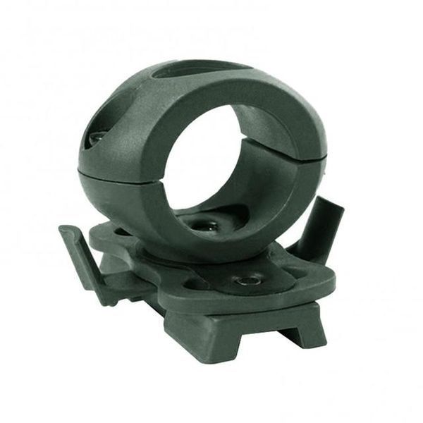 Nhelmet Tactical тактический держатель (ОЛИВА) крепление фонаря под рельсы ARC (1,2' 20-24мм) 7006 фото