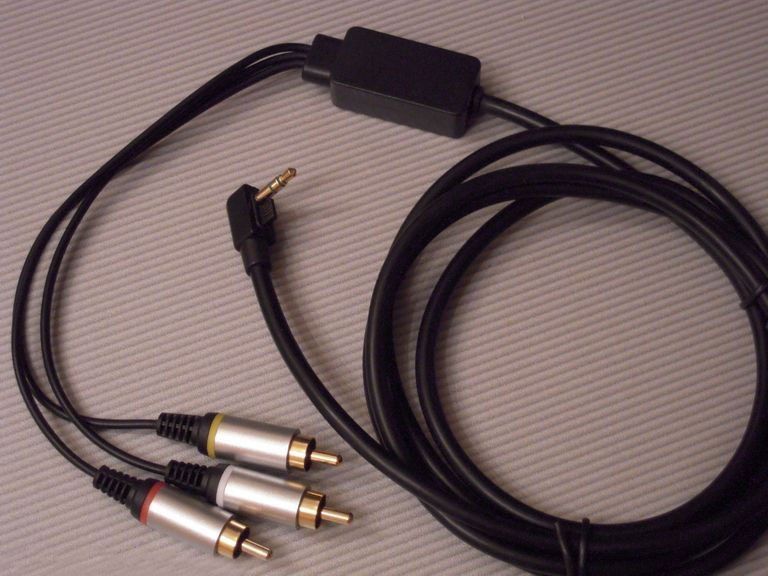 Відео кабель AV Sony PSP-S150E RCA тюльпан композитний для PSP 2000/3000 1.8м 0672 фото
