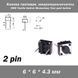 Кнопка тактовая 6*6*4.3мм 6х6х4.3мм 2Pin, микропереключатель SMD 2 контакта Switch Momentary Tact push button 4525 фото 1