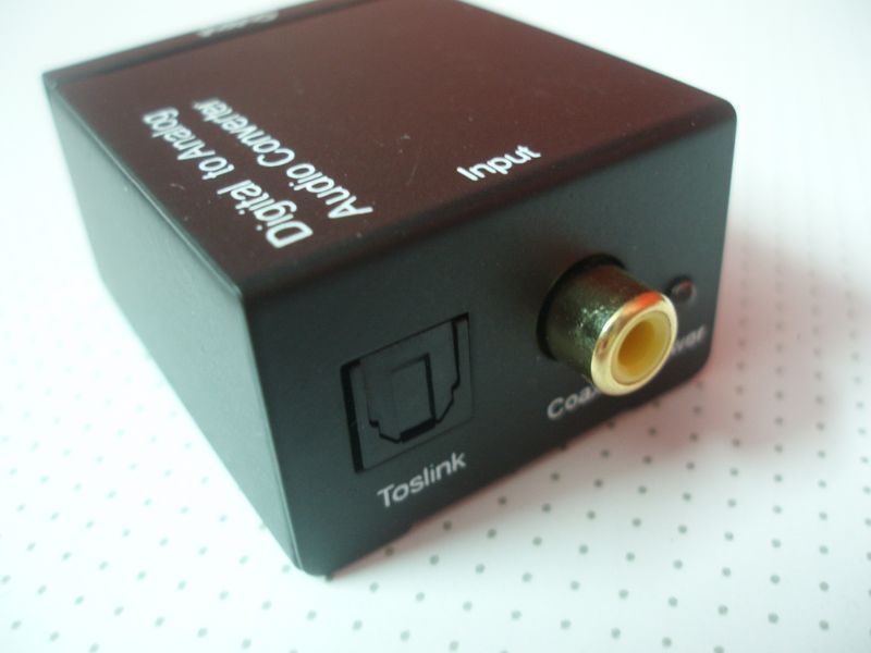 Конвертер Toslink - 2RCA аналог аудио питание 5В Аудио преобразователь переходник Coaxial тослинк Digital A 2905 фото