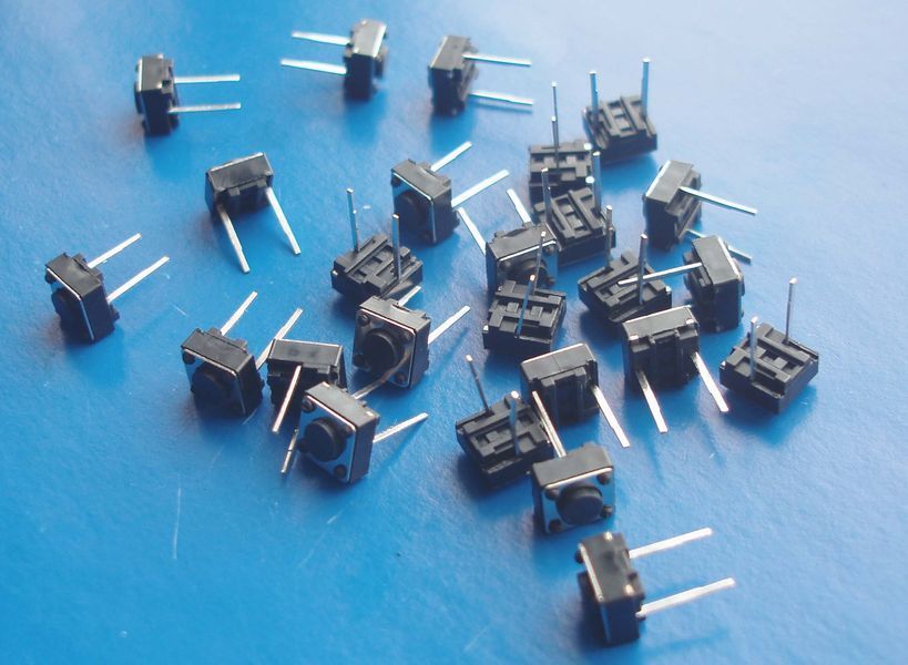 Кнопка тактовая 6*6*4.3мм 6х6х4.3мм 2Pin, микропереключатель SMD 2 контакта Switch Momentary Tact push button 4525 фото