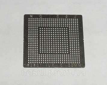 BGA шаблони INTEL No053 0.3 mm 82801 IUX трафарети шаблони для реболлу реболінг-набір відновлення паяння ремо 4192 фото