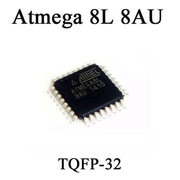 ATMEGA 8L-8AU мікроконтролер TQFP-32 AVR 8-біт FLASH 8 Кбайт EEPROM 512 Байт RAM 1 Кбайт АЦП 6220 фото