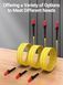 Патч-корд оптический LC-LC UPC (1 м) 2.0 мм SMF 9/125&mu;m Fiber Optical Patch Cable Singlemode Simplex Bend Insensitive Fiber Optic Cord 8212 фото 14