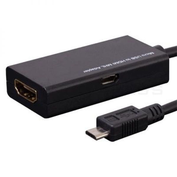 Перехідник кабель Samsung MHL micro USB &mdash; HDMI Samsung HTC S2 Male to Female Пристрій призначений для вимкнення 2368 фото