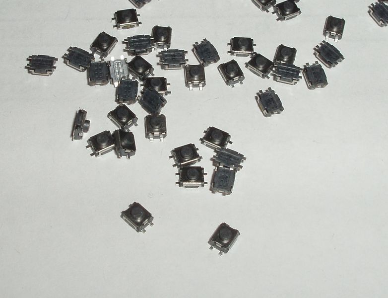Кнопка тактовая 3*4*2 мм 4pin DIP SMD микропереключатель телефон сигнализация брелок remote control Tactile Sw 4355 фото