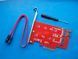 NVME SSD M.2 адаптер PCI-e 4x - 2Port NGFF M.2 (B M Key) SSD переходник BIOS 3406 фото 3