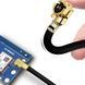Перехідник пігтейл (10 см) RP-SMA female кутовий - Mini PCI U.FL (ufl/ipx) IPX 1.13 8162 фото 2
