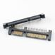 Коннектор SATA 7+15 Pin 22 Pin Male (папа)#3 SMT 1.27 мм угловой правый 5391 фото 4